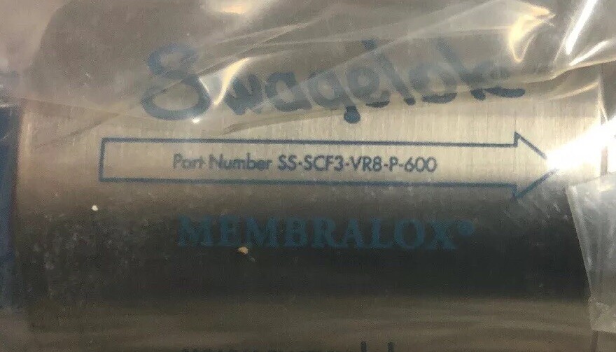 SWAGELOK SS-SCF3-VR8-P-600, GAS FILTER 1/2”, 3000 PSIG, SHIPSAMEDAY #1629Q1