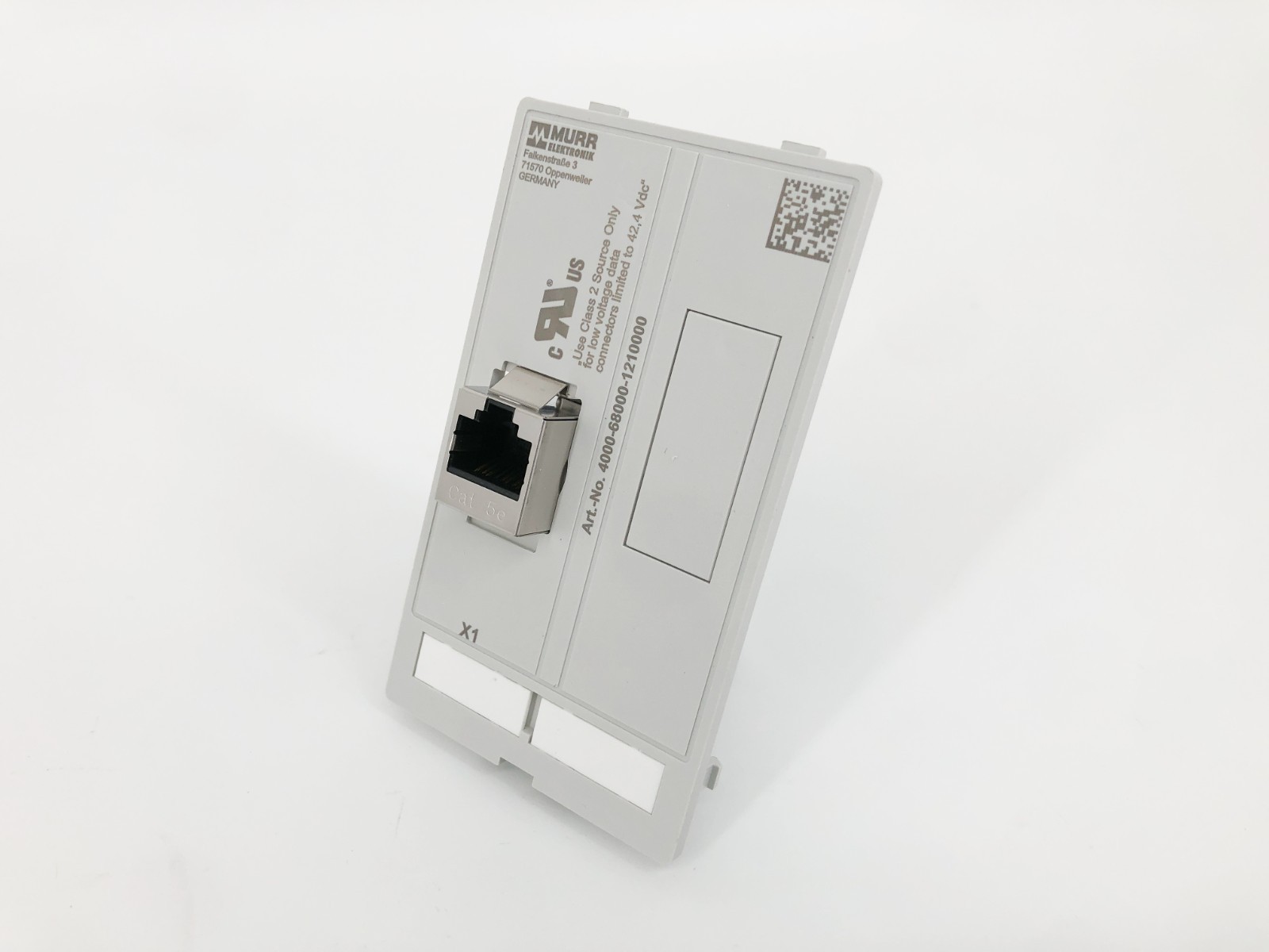 New Murr Elektronik 4000-68000-1210000 Panel Interface 1xRJ45 + 1xSUB-D9 Blind