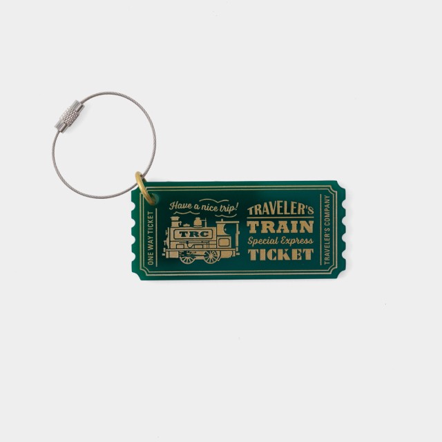 Traveler’s Factory TF Acrylic Keychain: Train (07101046) Official Rare Japan NEW