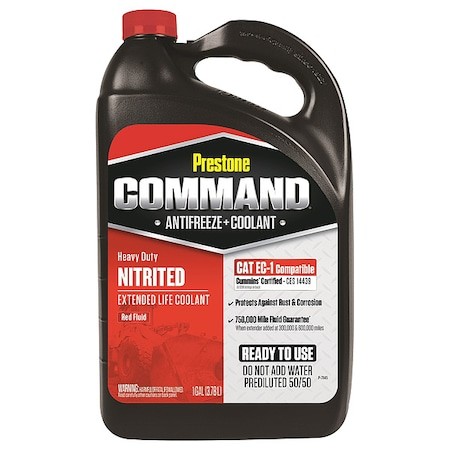 Prestone Afc11100 Antifreeze Coolant,1 Gal.,50/50