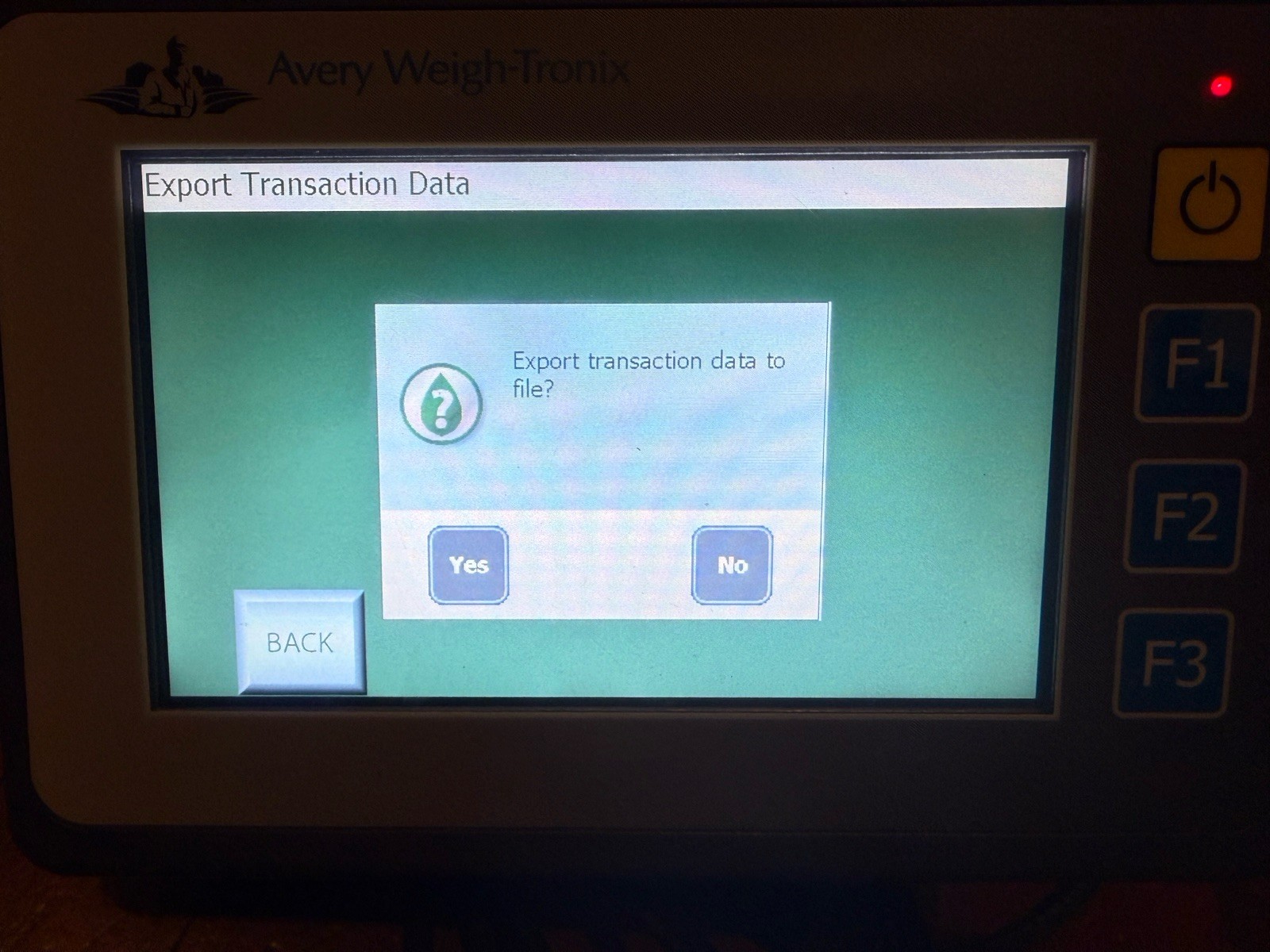 Avery Weigh-Tronix M3060 Display