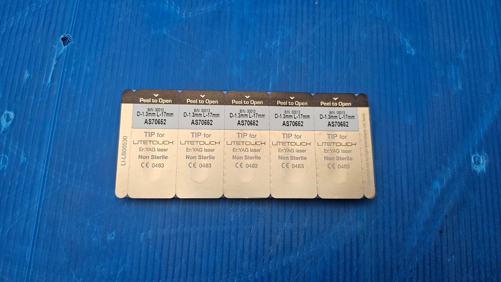 LITETOUCH AS70652 D-1.3mm L-17mm Qty 5x