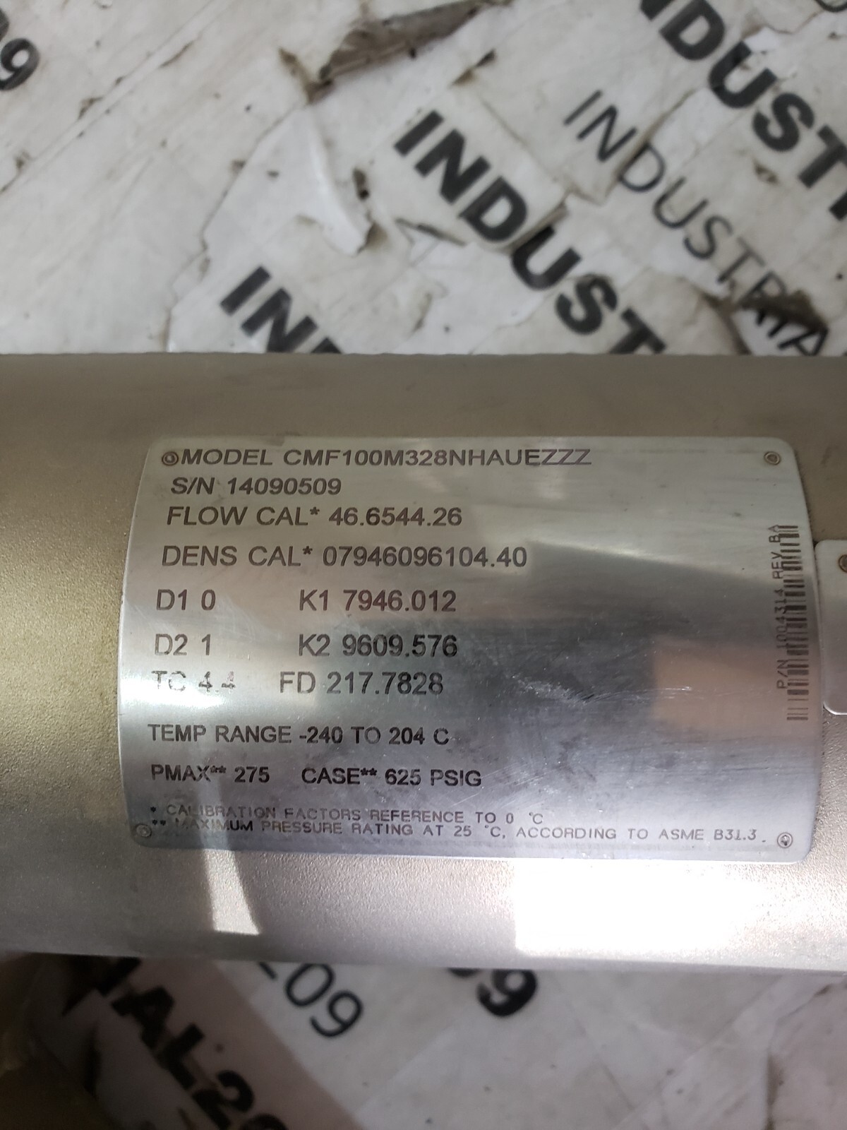 MICRO MOTION CMF100M328NHAUEZZZ 1” 150