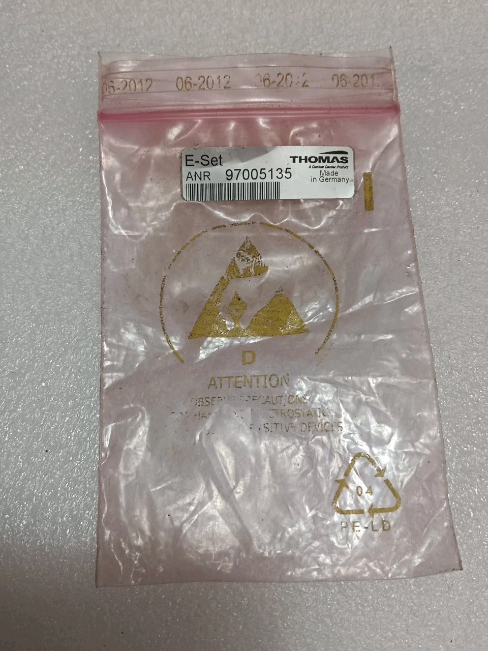 THOMAS pump spare parts set E-Set ANR 97005135