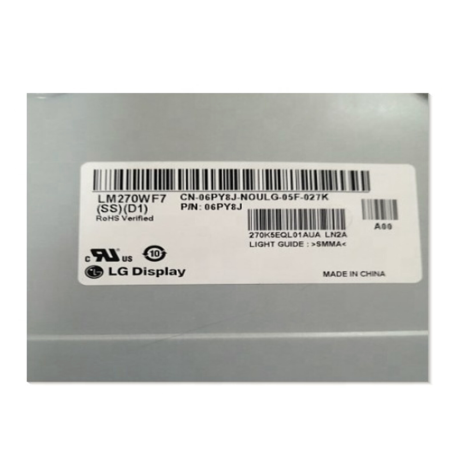 New Genuine LG LM270WF7-SSD1 LCD Display Panel