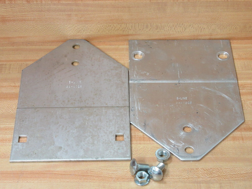 B-Line 9A-1026 6″ Aluminum Splice Plate 9A1026 1 Pair