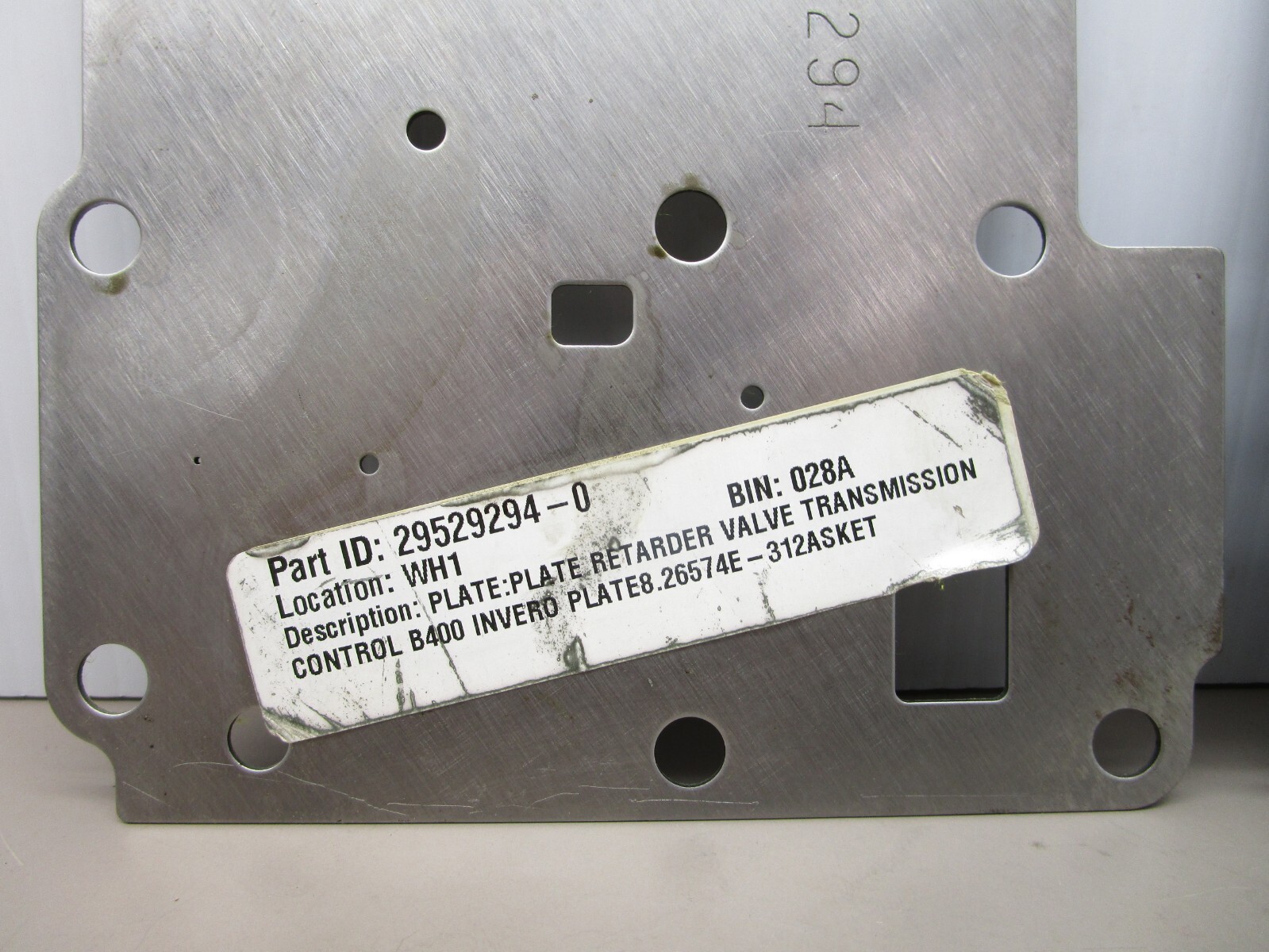 Allison B400 Transmission Retarder Valve Plate Set 29529294 29537643