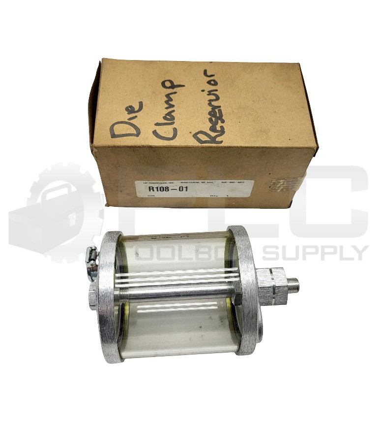 NEW LDI R108-01 GRAVITY FEED RESERVOIR 9 OZ 1/8″ NPT