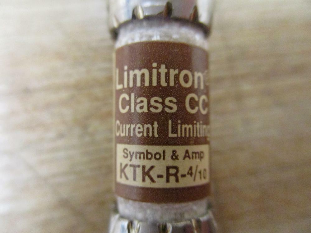 Bussmann KTK-R-4/10 Limitron Fuse KTKR410 Tested (Pack of 2)
