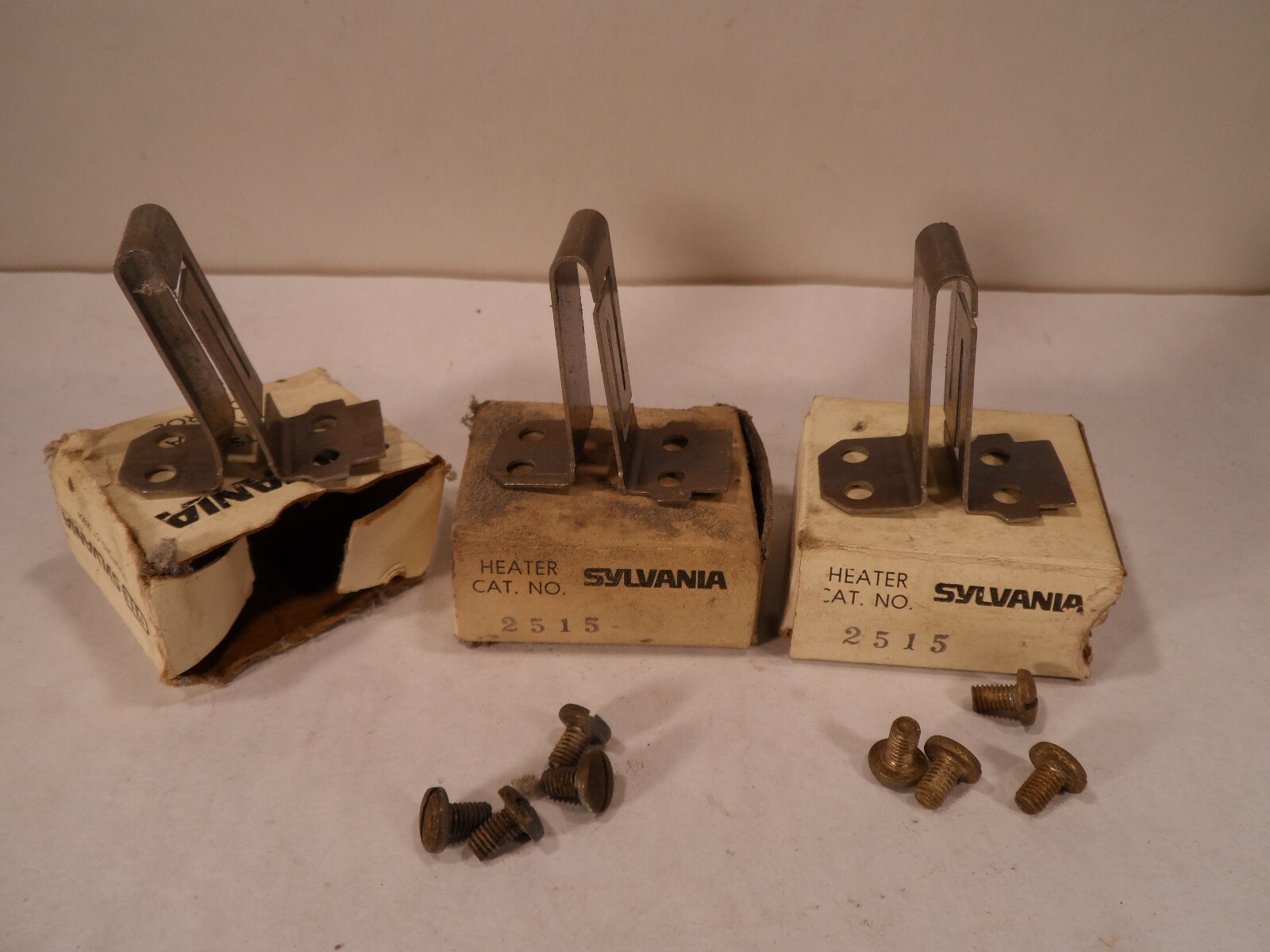 3x Joslyn Clark 2515 Sylvania Overload Relay Heater Elements