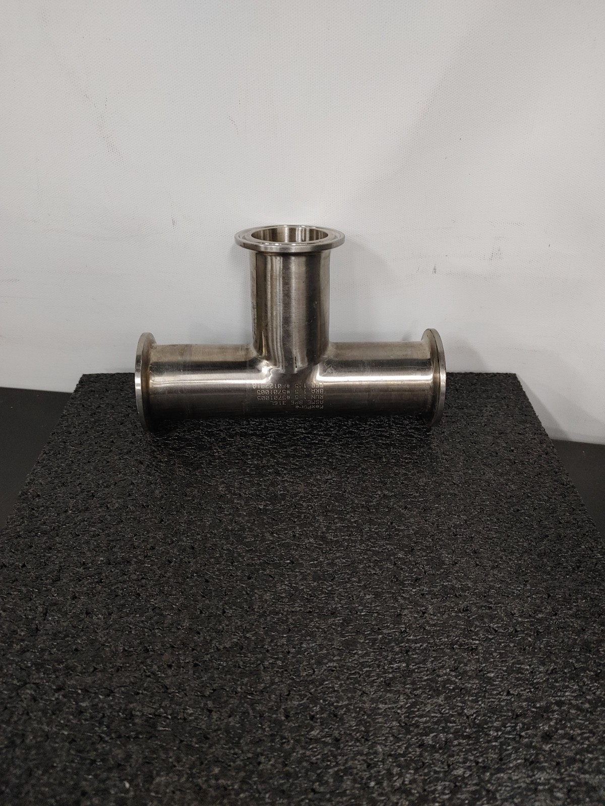 MAXPURE ASME PBE 316L Flanged Tee Fitting