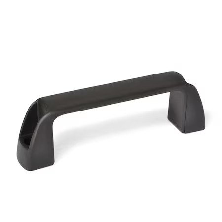 J.W. Winco 6382110 Pull Handle, Black, Polypropylene