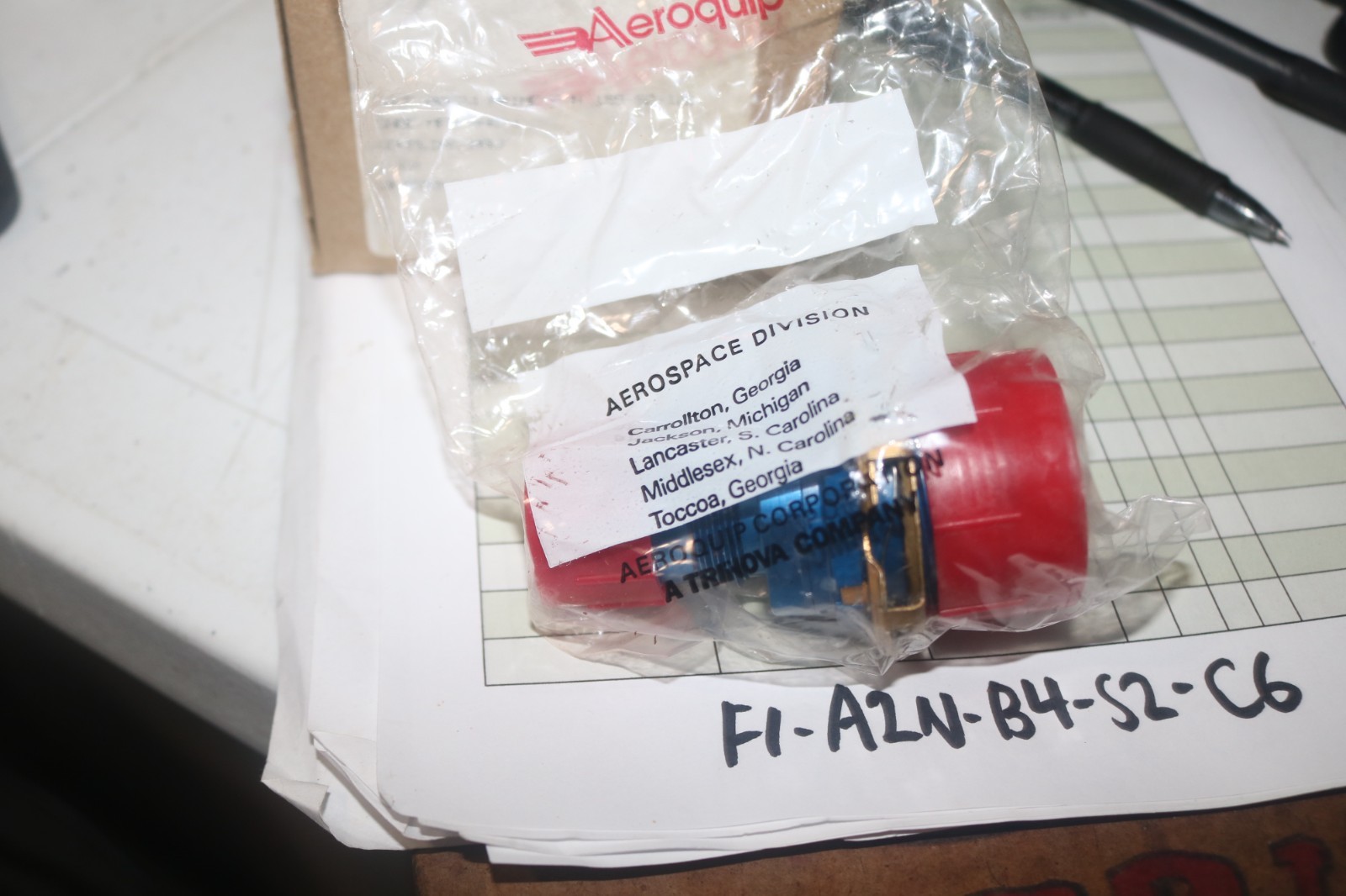 NOS Aeroquip 155-S2-12D quick disconnect coupling 1/2