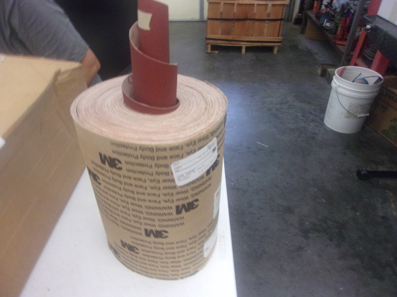 3M 60-0000-0795-9 130D GARNET RB CLOTH DP ROLL 12 IN X 50 YD GRADE 120X TYPE FR