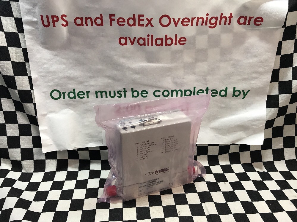 MKS Type 649 Mass Flow Controller 649A12T53C3VR, N2, 5000 SCCM, 100 TORR #1374B4
