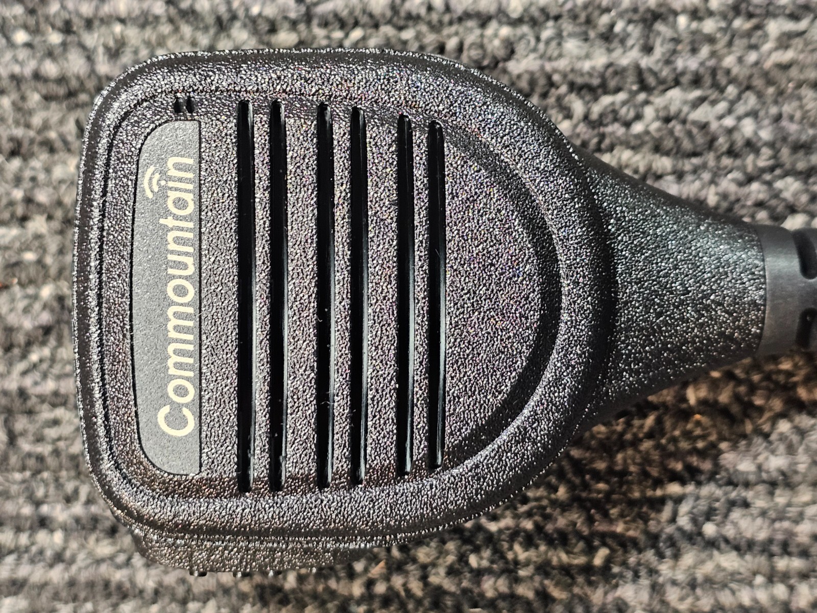 (QTY 2) Commountain Speaker Microphone With Heavy Duty Swivel Clip CM01-K2PK