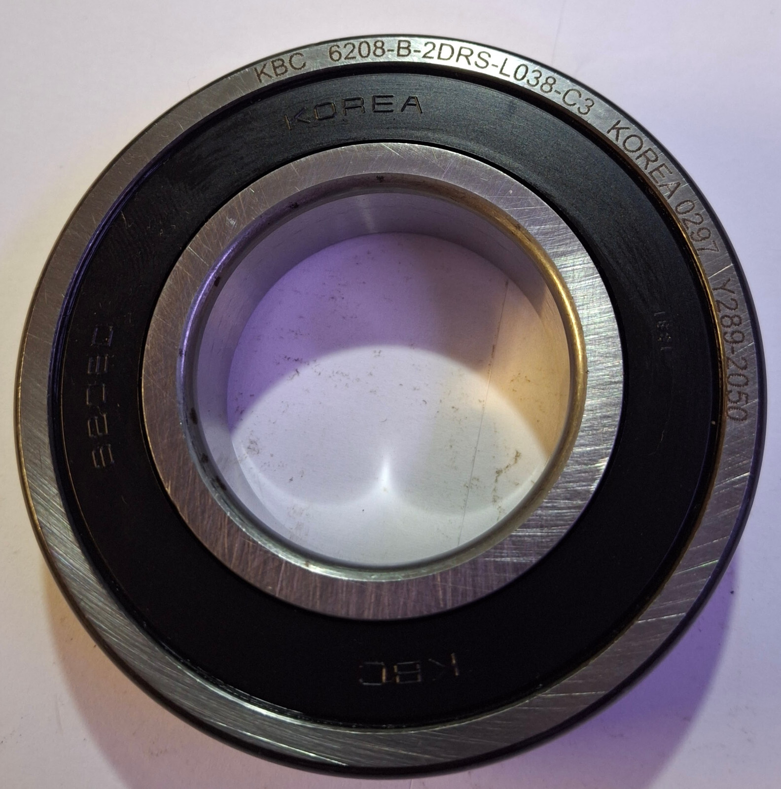 1 NEW KBC 6208-B-2DRS-L038-C3 SEALED BALL BEARING NNB ***MAKE OFFER***
