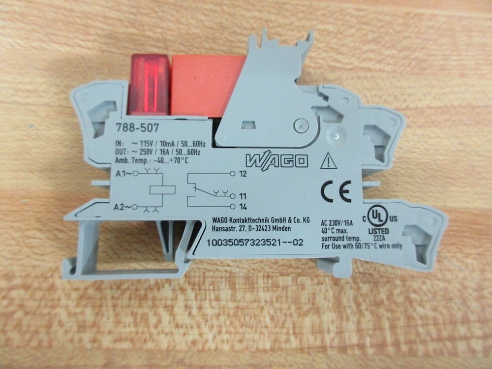Wago 788-507 Relay 788507