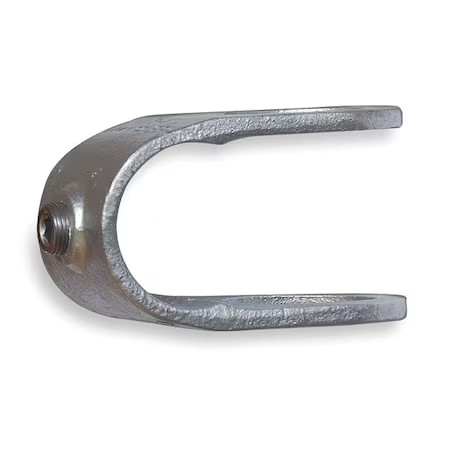 Structural Pipe Fitting, Tee, Cast Iron, 1.5 In Pipe Size, 50000 Lb Tensile