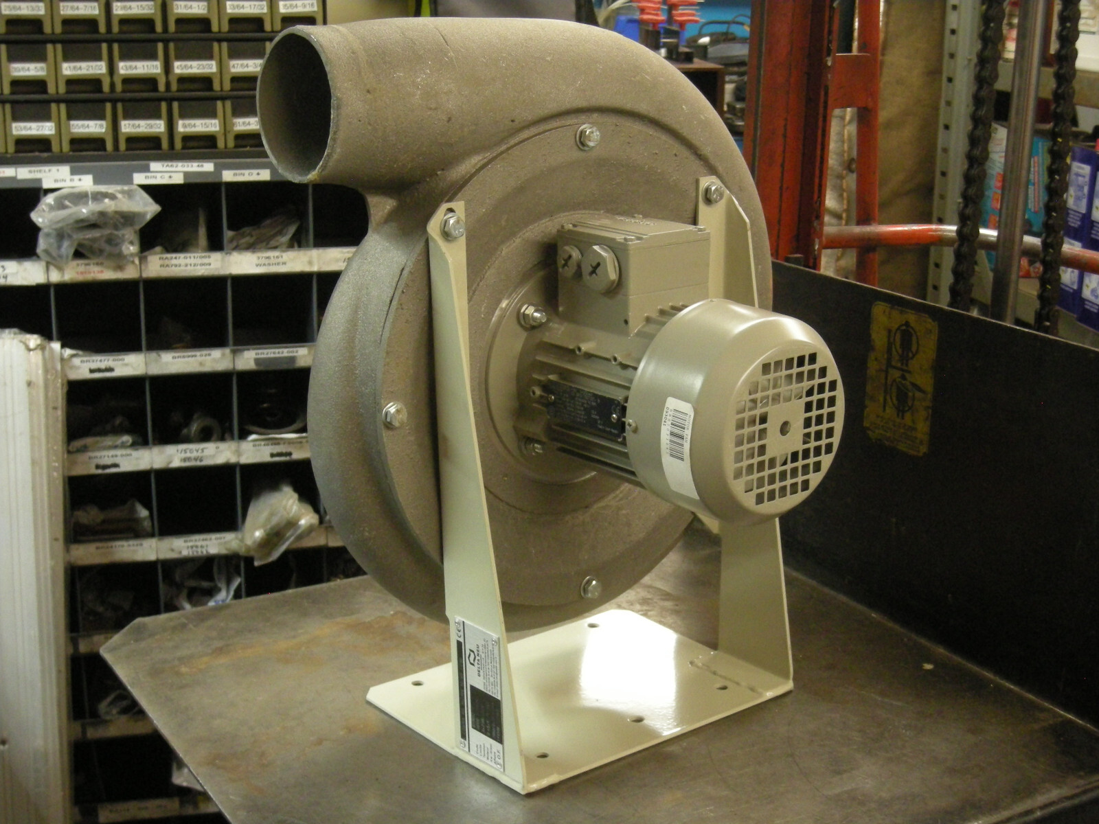 Delta Neu Super Cobra RS Aluminum Blower Type 61001372 90mm Outlet
