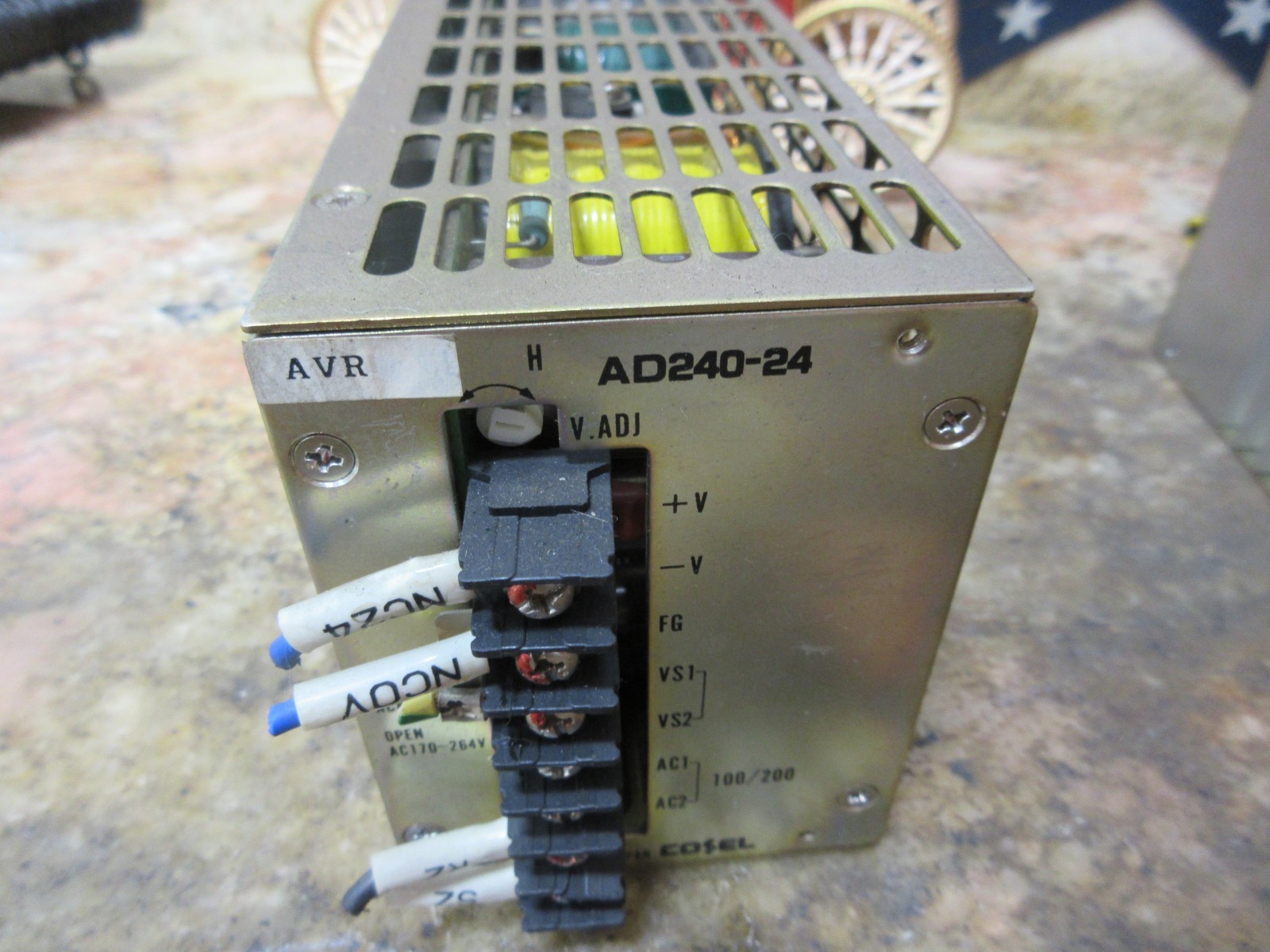 OKUMA COSEL POWER SUPPLY AD240-24 WARRANTY EACH 1