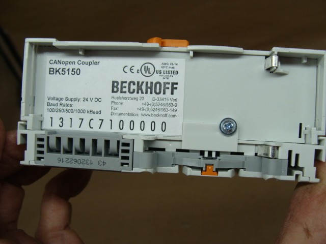 BECKHOFF CANopen BK5150 COMPACT BUS COUPLER FIELDBUS