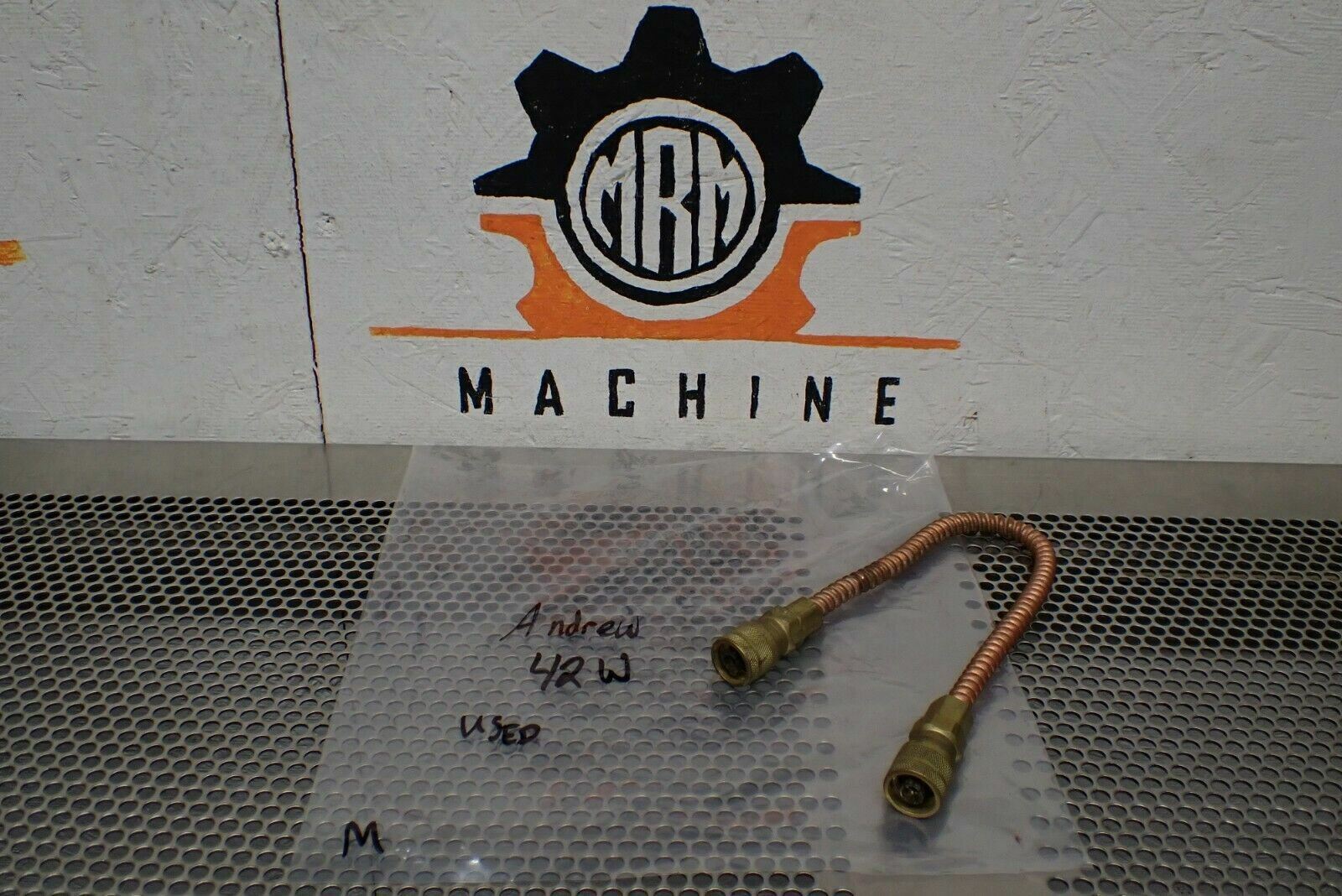 Andrew 42W Heliax Connectors With Flexible Copper Line Used See All Pictures