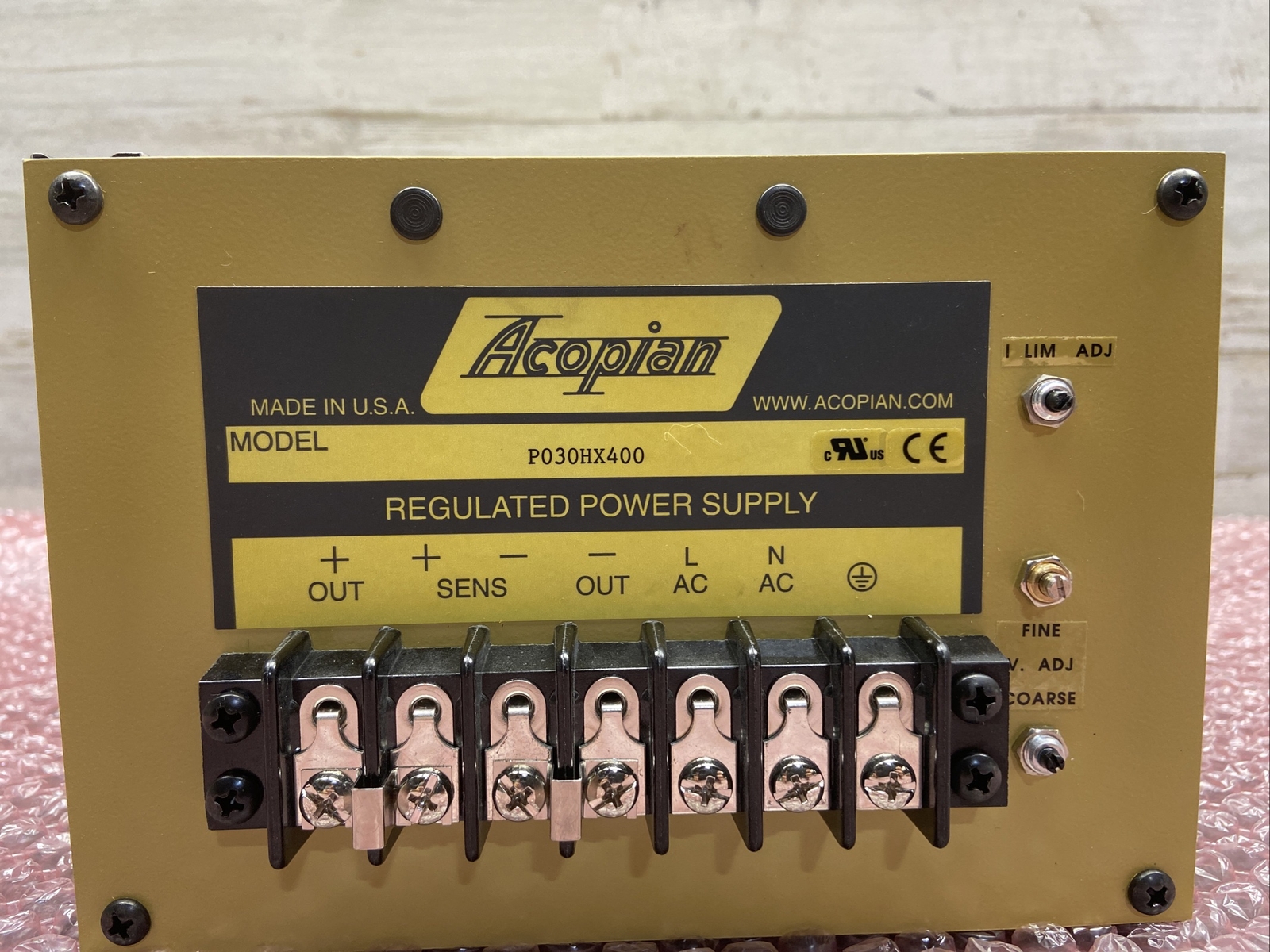 NOS ACOPIAN P030HX400 Power Supply