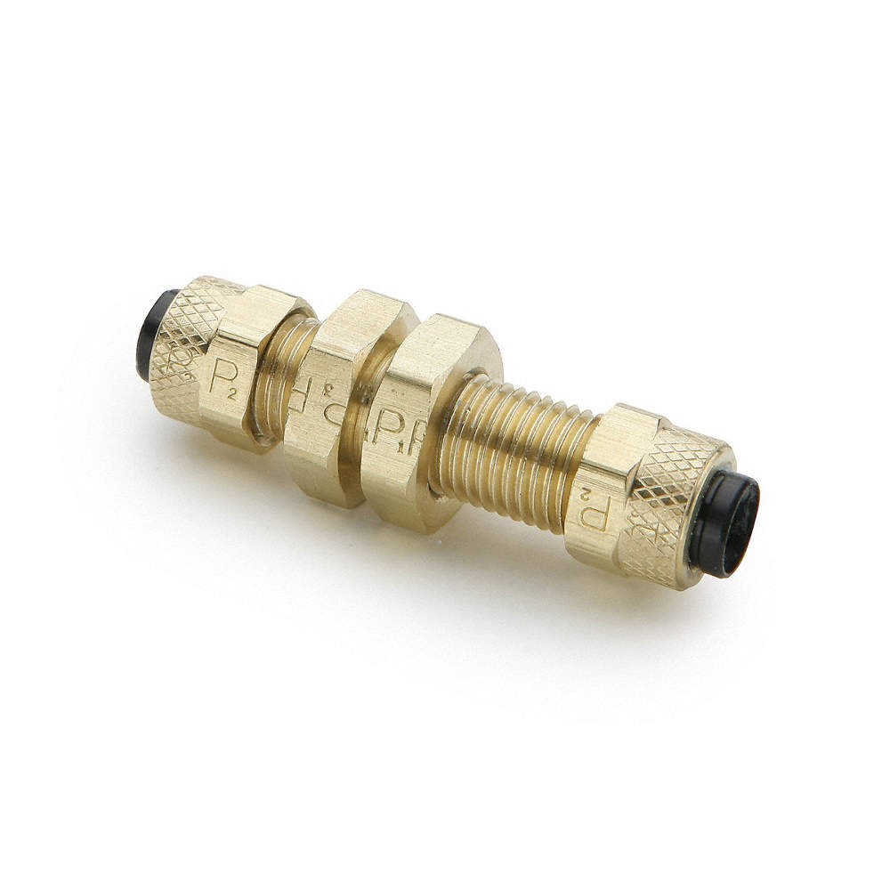 PARKER 62PBH-4 Fitting,1-3/4″,Brass,Compression 791AL6