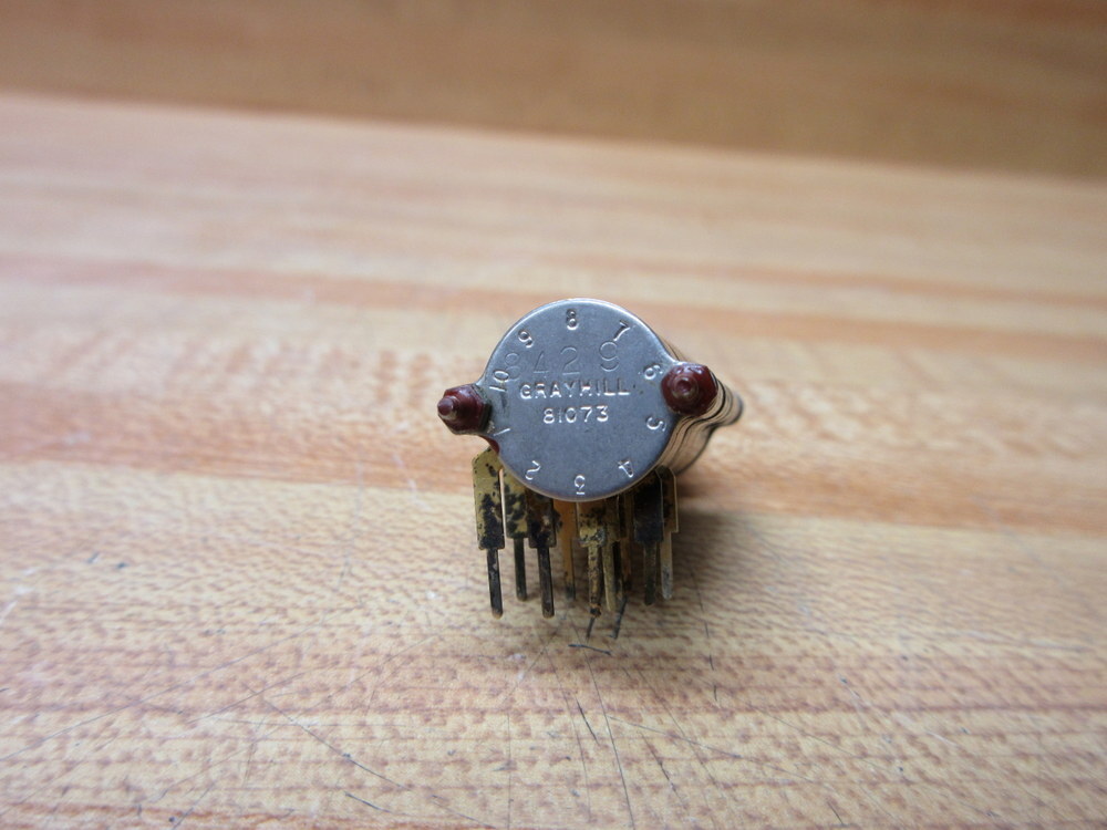 Grayhill 81073 Rotary Switch 8429