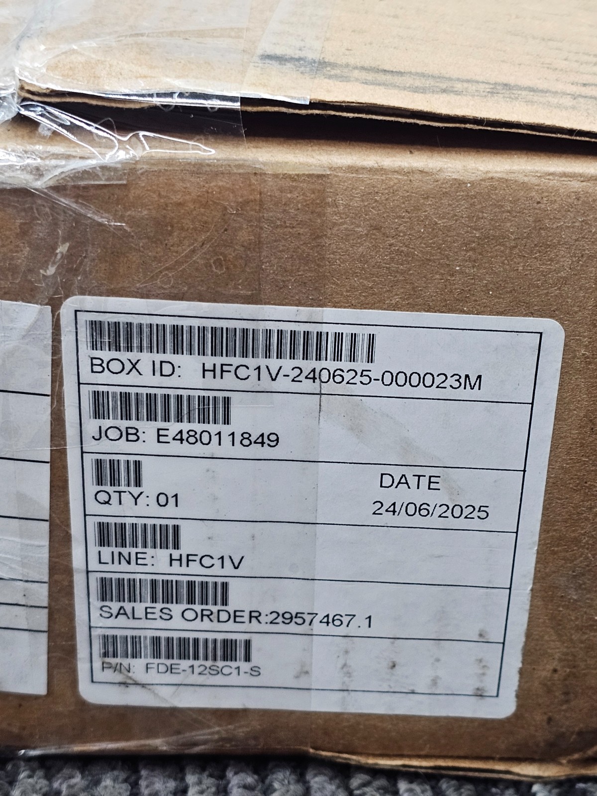 AFL FDE-12SC1-S Mini DIN Rail Mount – 12F SM SC 55mm