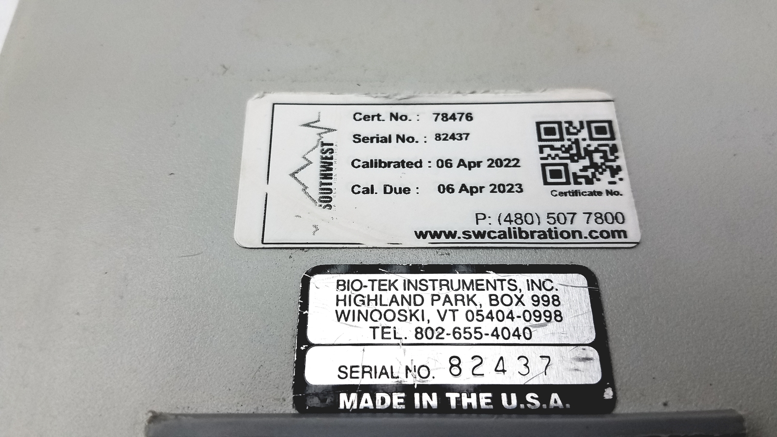 Biotek Lionheart Multiparameter Simulator – Untested
