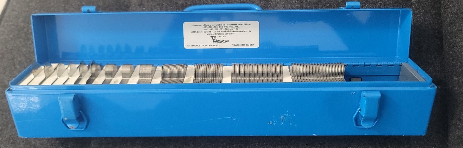 Lawton Industrial Stainless Steel Slotted Shims