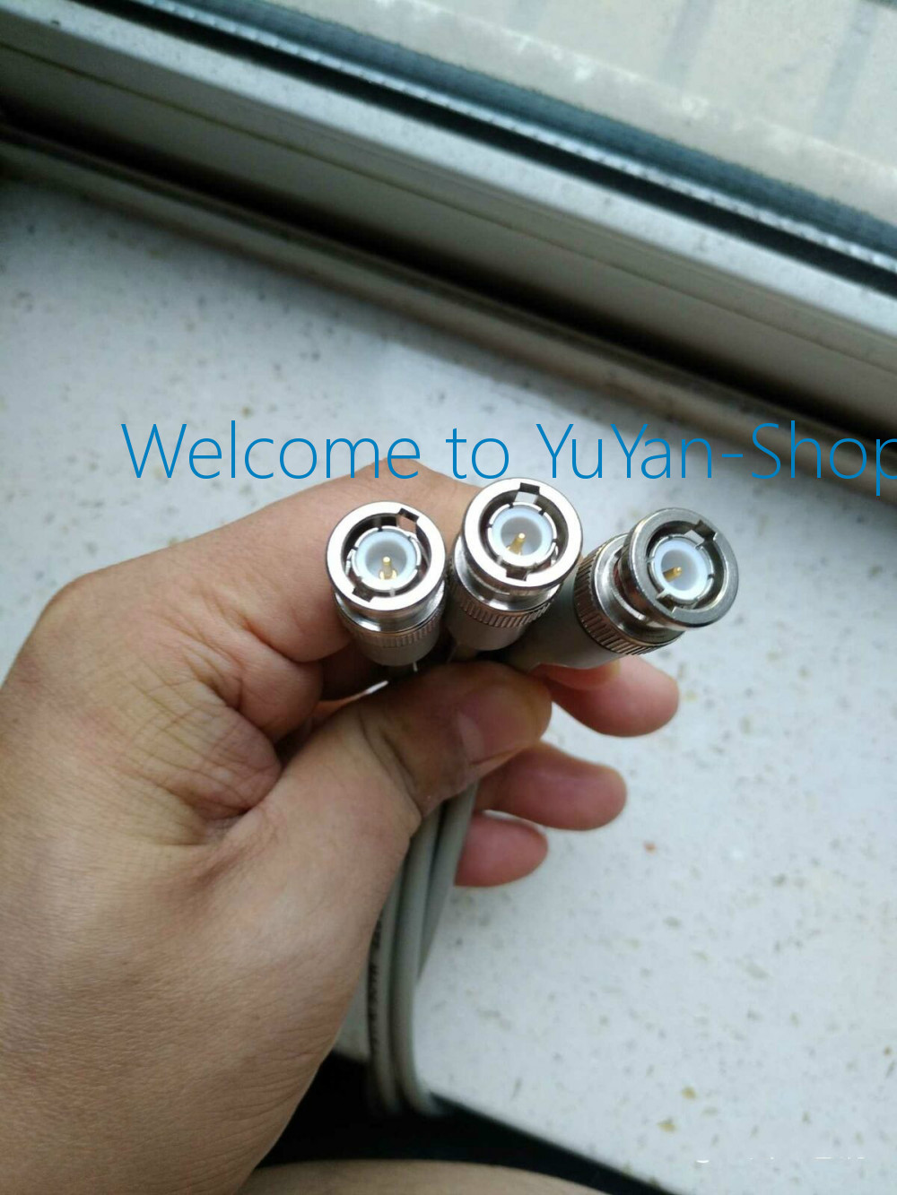 1pc Agilent Coaxial Cable 8210-1838 Dual BNC Connect One Foot Length