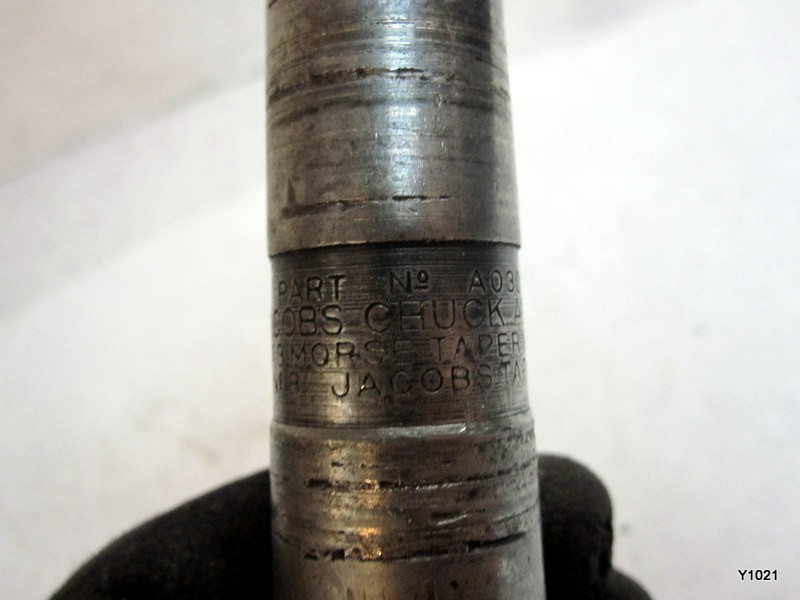 Jacobs ball bearing super chuck NO. 16N 1/8″- 5/8″ with Jacobs A0303