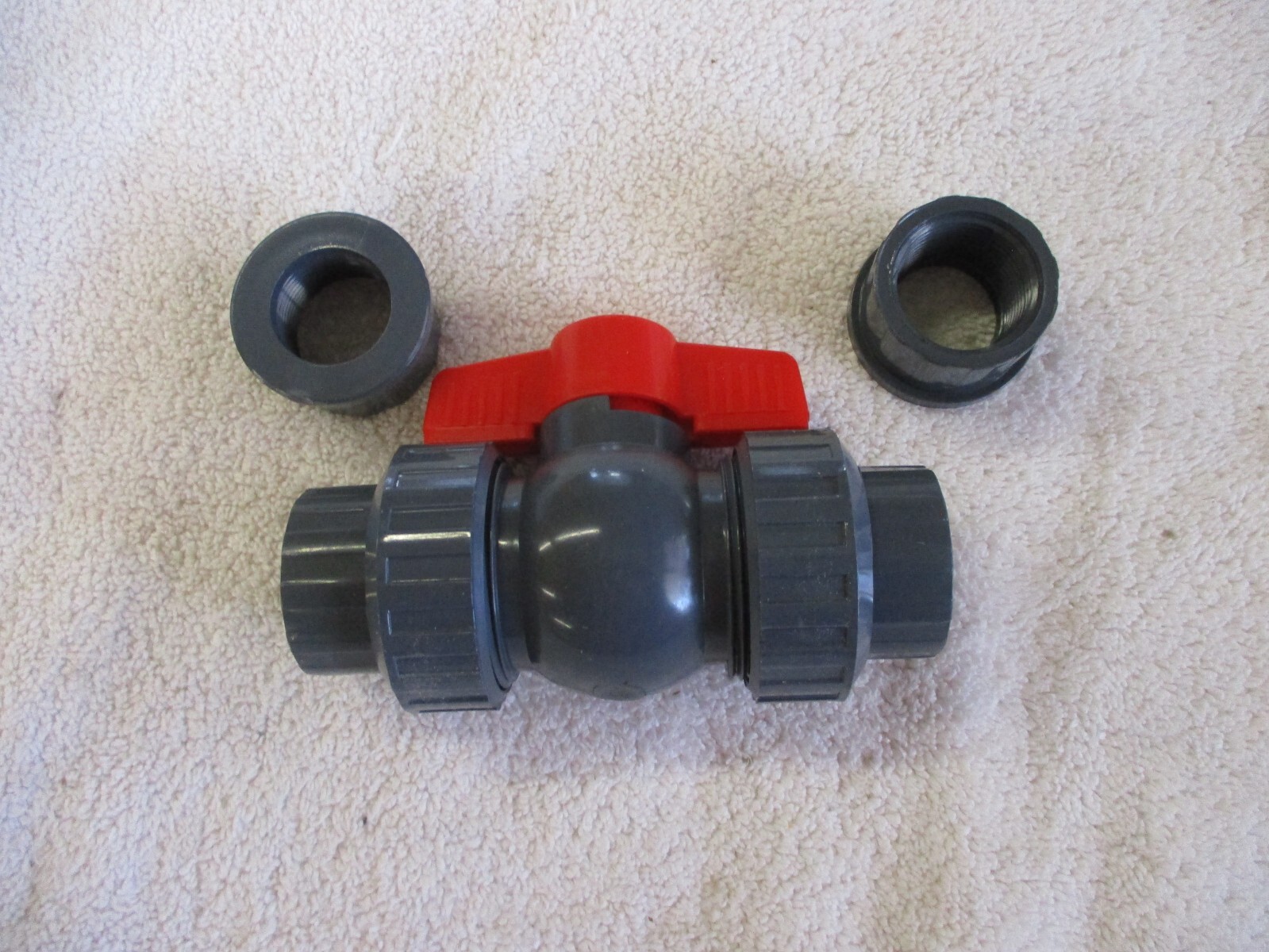 NIB Hayward 1″ QTA Series True Union PVC Compact Ball Valve QTA1010CSEG