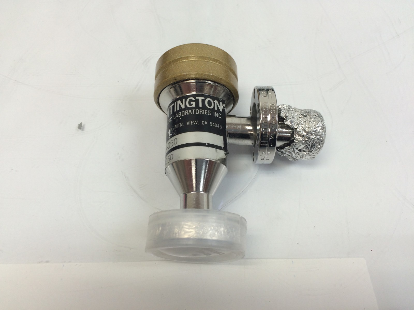 HUNTINGTON ANGLE MANUAL VACUUM VALVE, EV-050