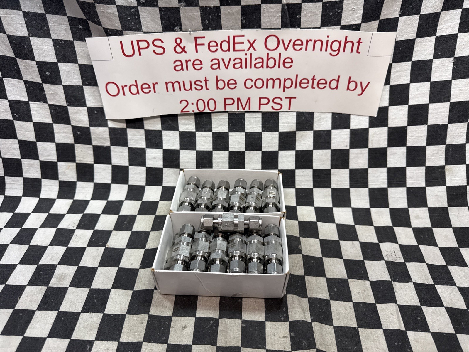 Swagelok SS-CHS4-KZ-1/3, Check Valve 1/4″, 1 PSIG, Kalrez O-Ring SHIPSAMEDAY#R40
