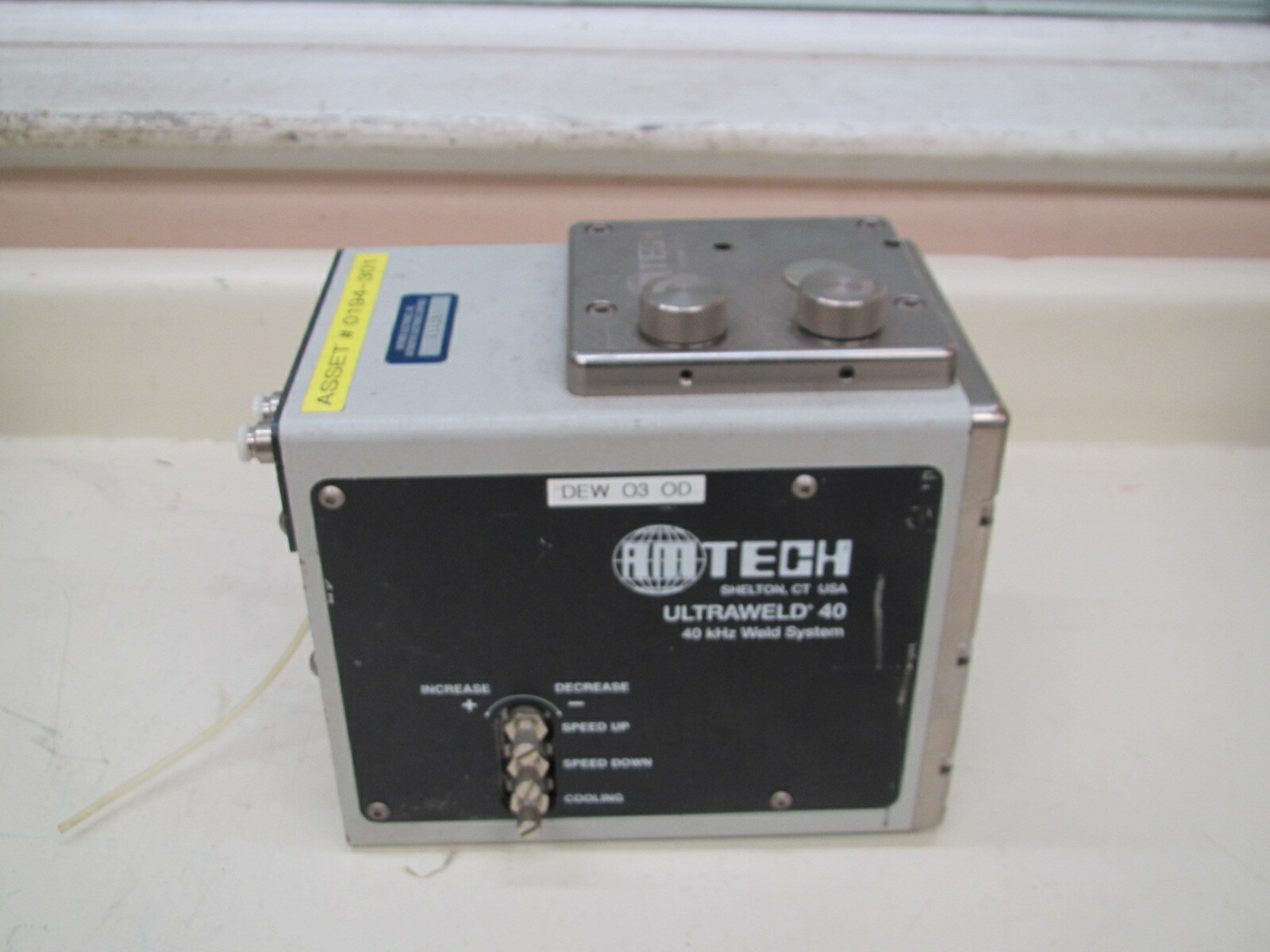 Lot of 4 AMTech Branson Ultraweld 40 Ultrasonic Welder Head for Parts / Repair