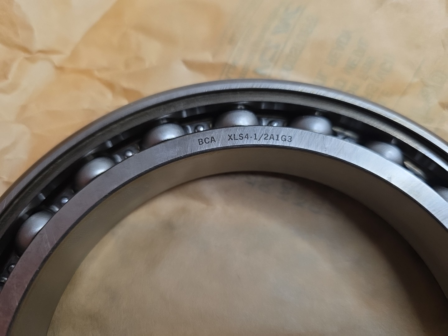 BCA XLS4-1/2-G, A1G3, Single Row Radial Ball Bearing, Open, Caterpillar 4S-8546