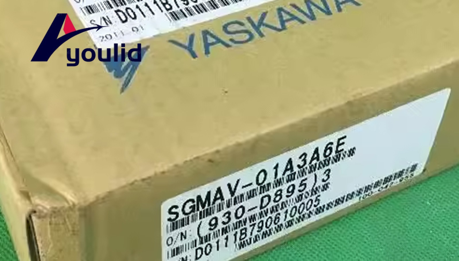 NEW YASKAWA AC SERVO MOTOR SGMAV-01A3A6E 100W 200V 0.91A 3PH
