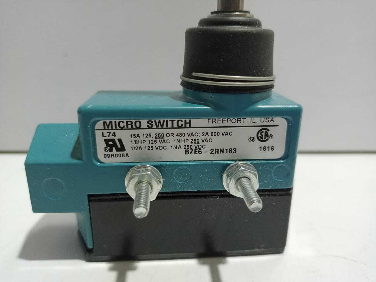 Micro Switch BZE6-2RN183 Plunger Limit Switch