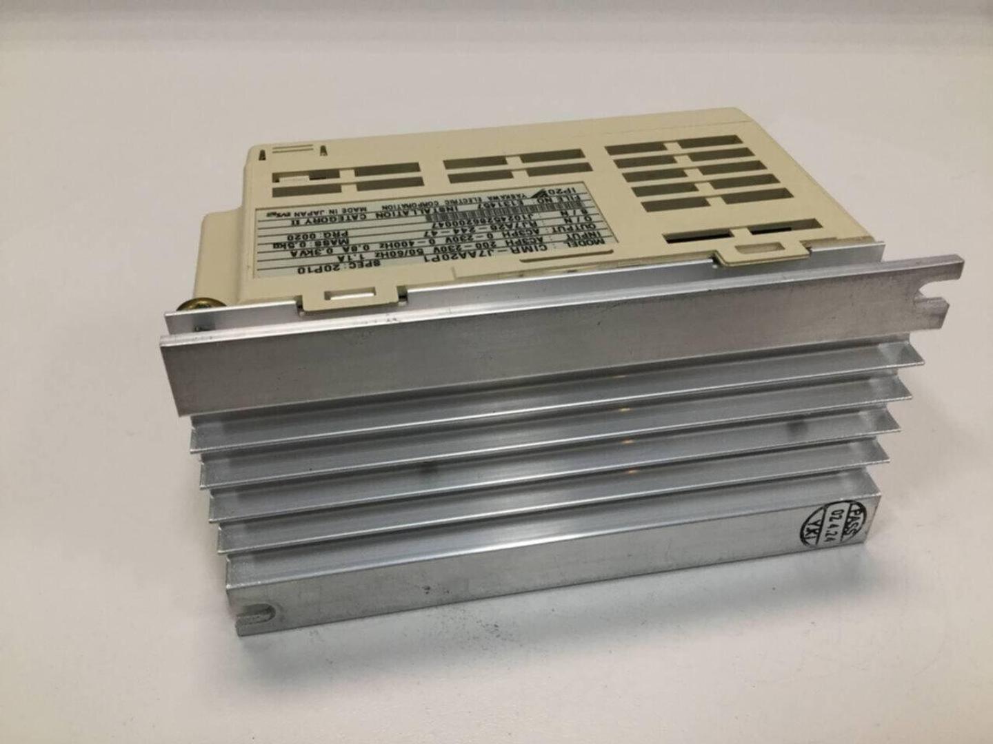 YASKAWA VS Mini J7 Inverter CIMR-J7AA20P1 Used #101135