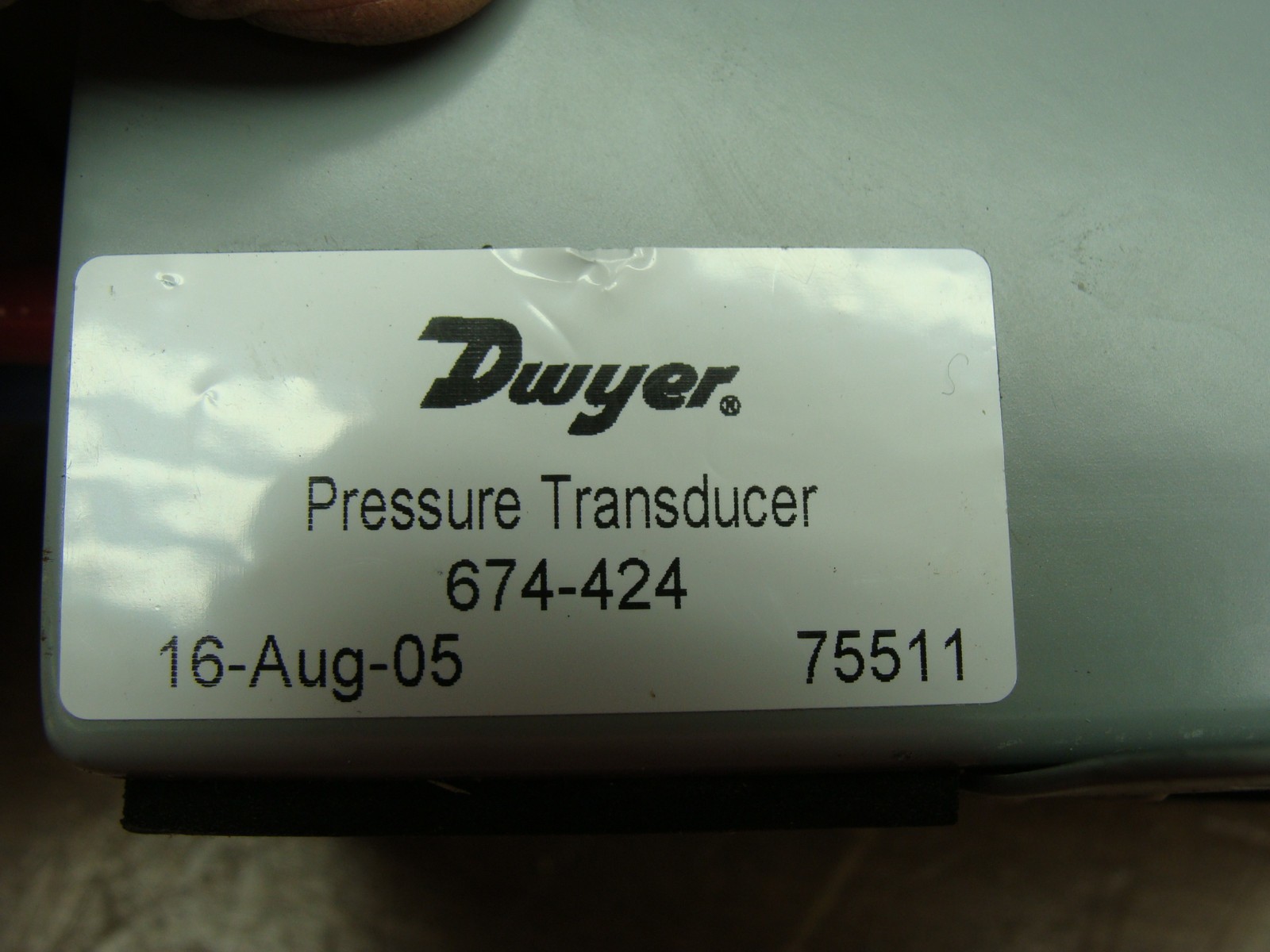 DWYER DIFFERENTIAL PRESSURE TRANSDUCER 674-424