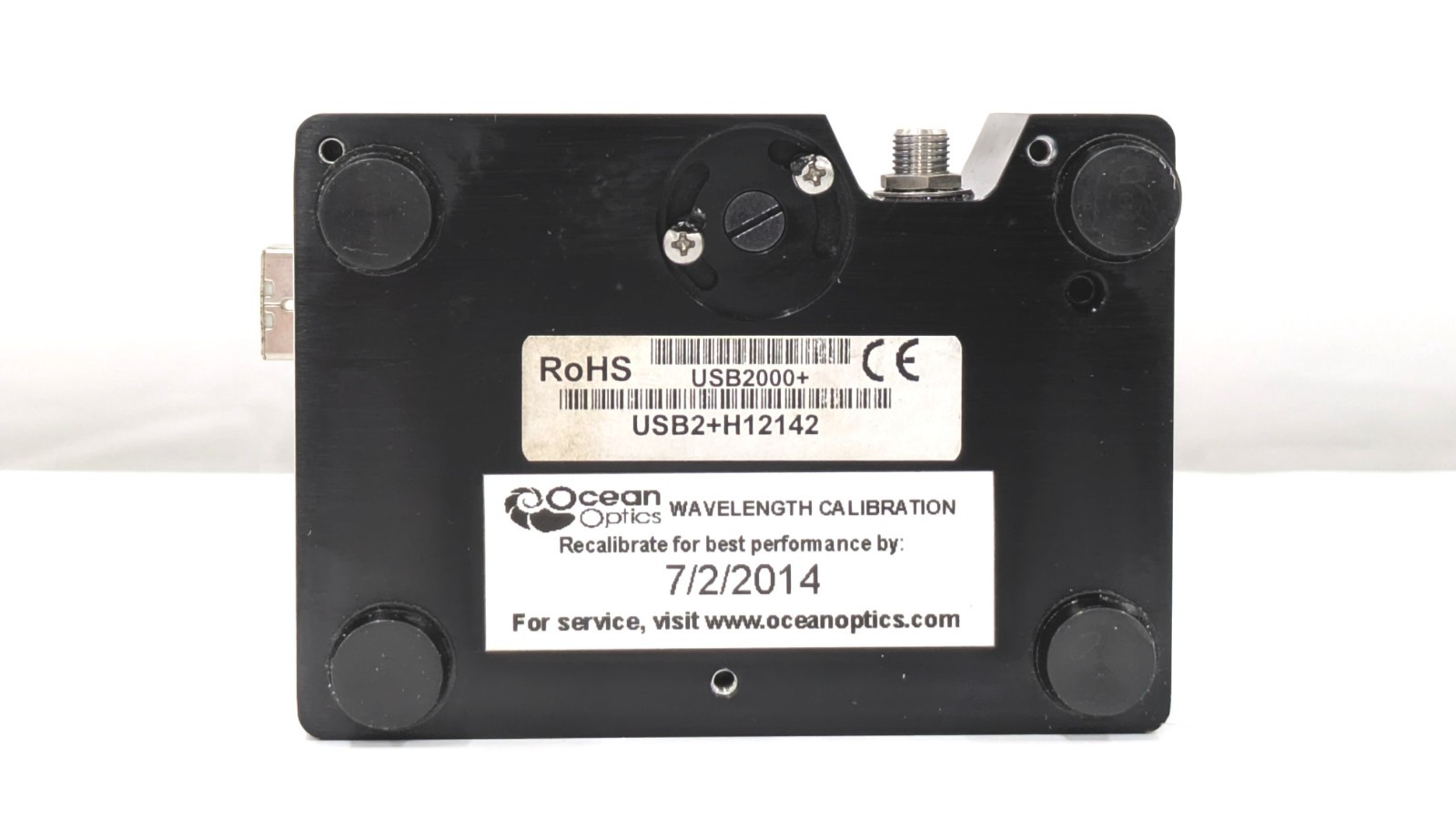 USB2000+ [Operation Tested] Multichannel Spectrometer Ocean Optics USB2+H12142