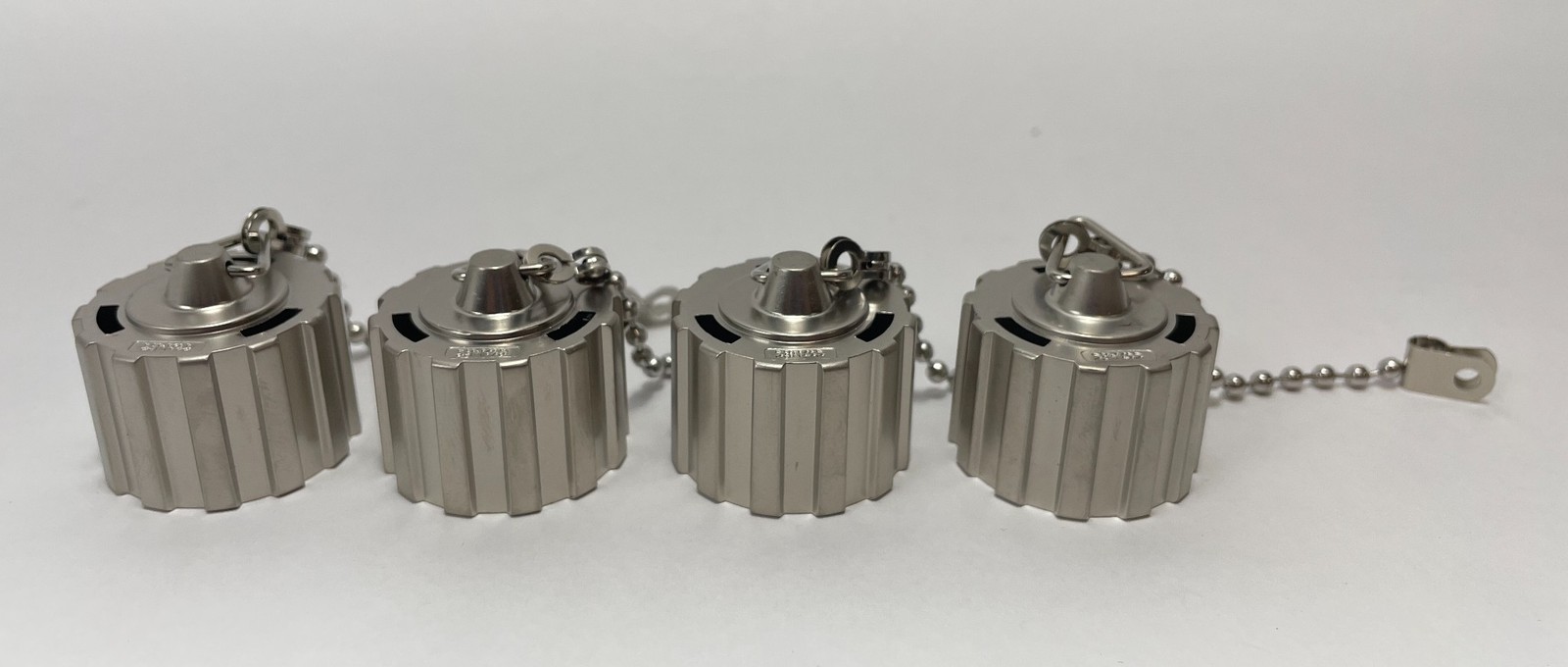 Conec Modular / Ethernet Connectors Silver 17-103500 Set of 4