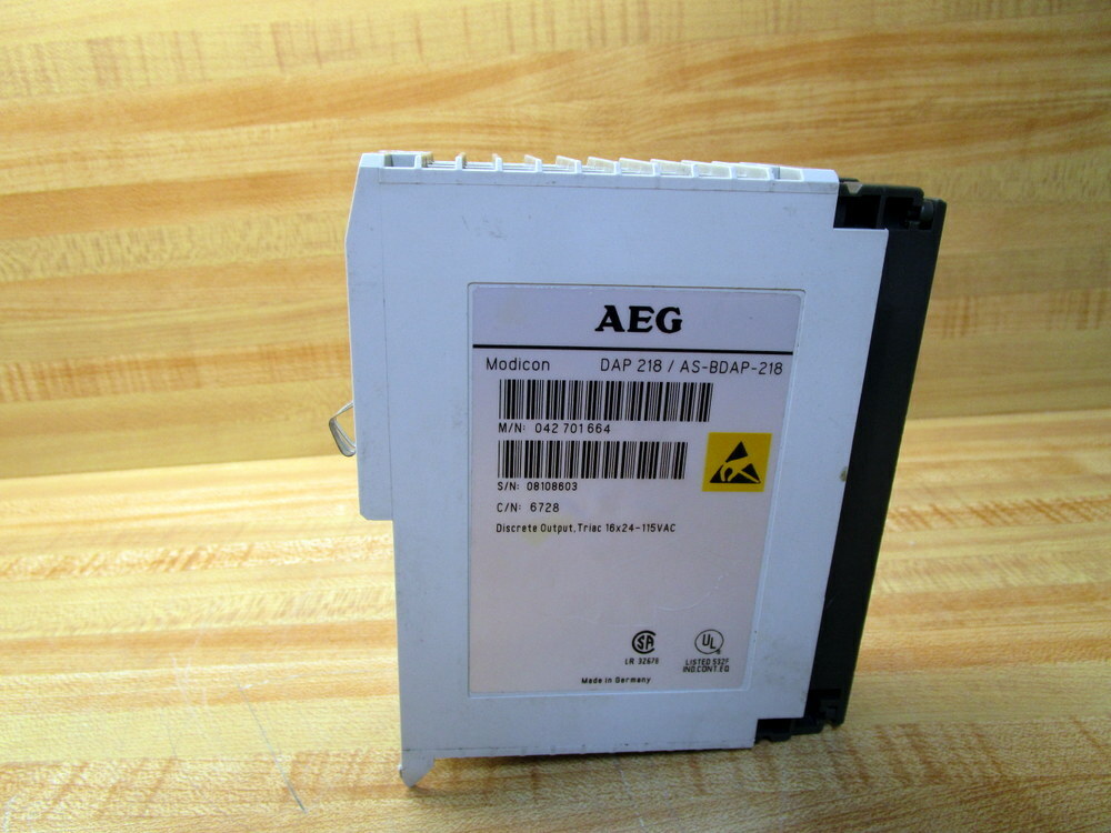 AEG AS-BDAP-218 Output Module DAP 218/AS-DAP-218 115Vac w/o Cover