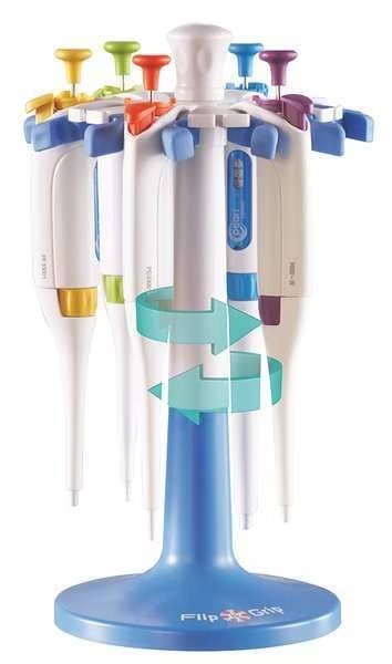 Heathrow Scientific 120026 Pipette Holder, ABS/TPE, Blue