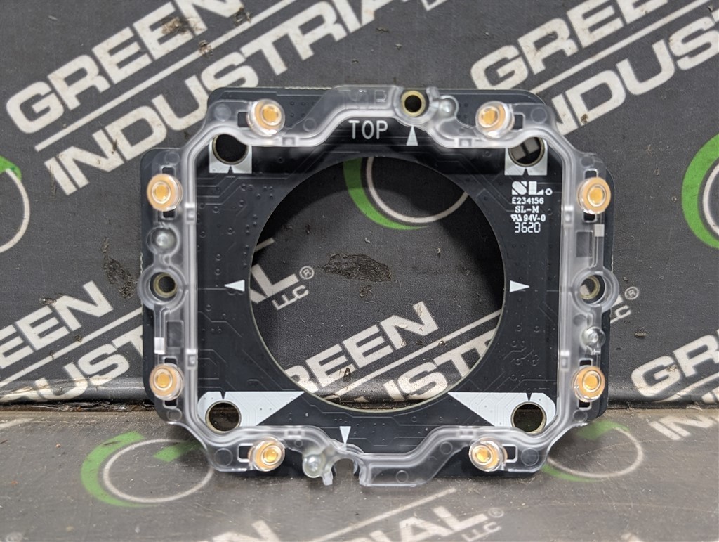 USED Cognex 820-10151-1R White Illumination Ring Assembly Rev. 02
