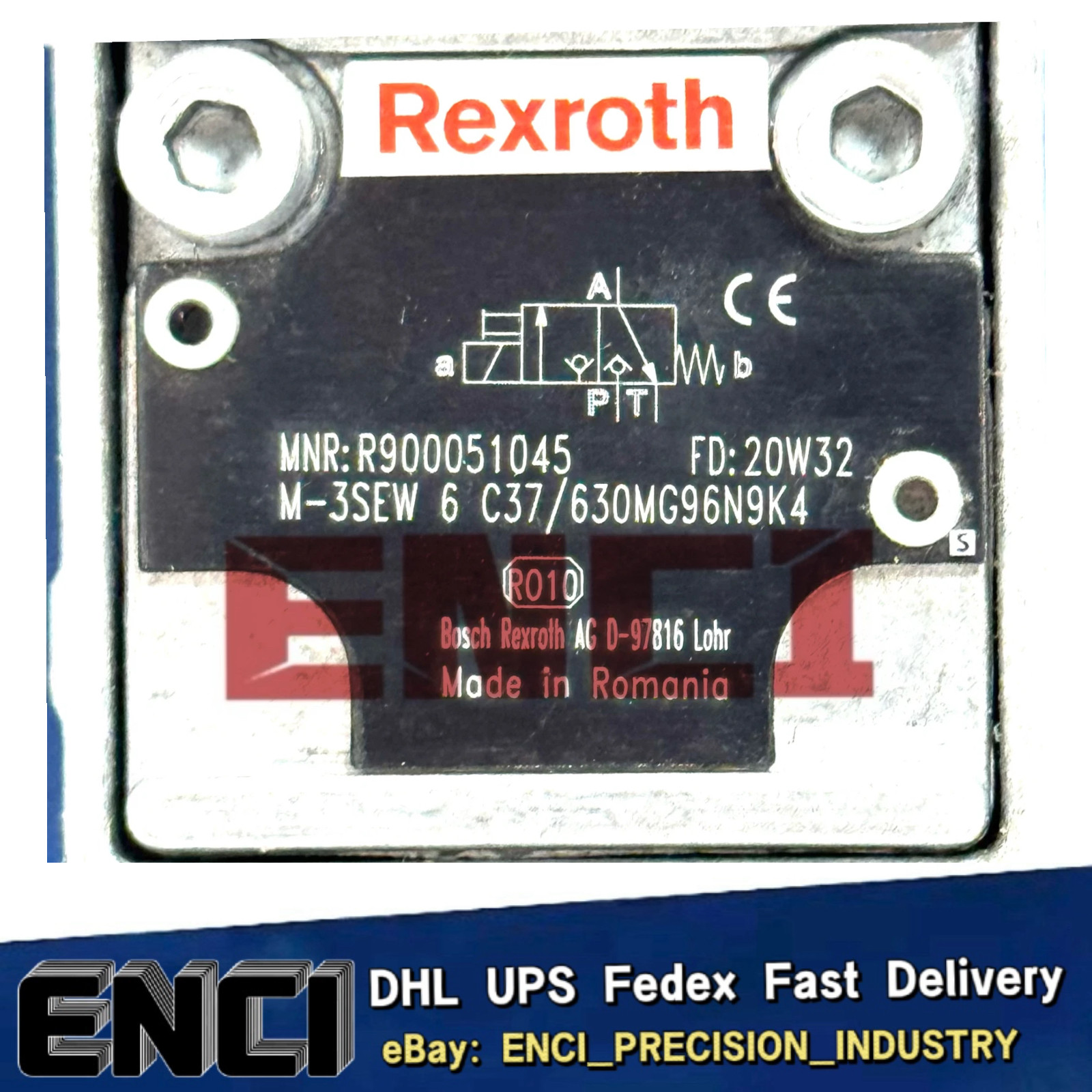 M-3SEW 6 C3X/630MG96N9K4 R900051045 Bosch Rexroth M-3SEW6C37/630MG96N9K4